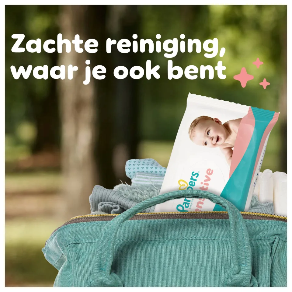 Pampers Sensitive babydoekjes 1200 stuks, foto 8