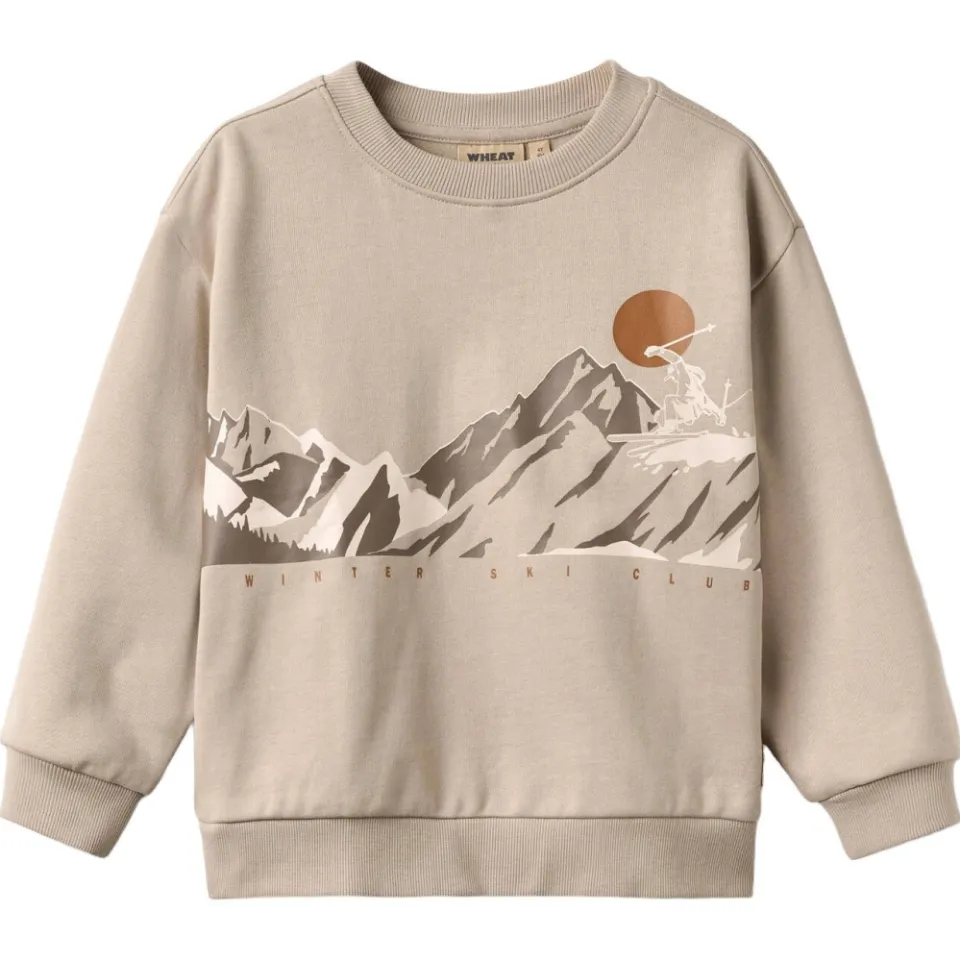 Wheat sweater met print - beige, foto 3
