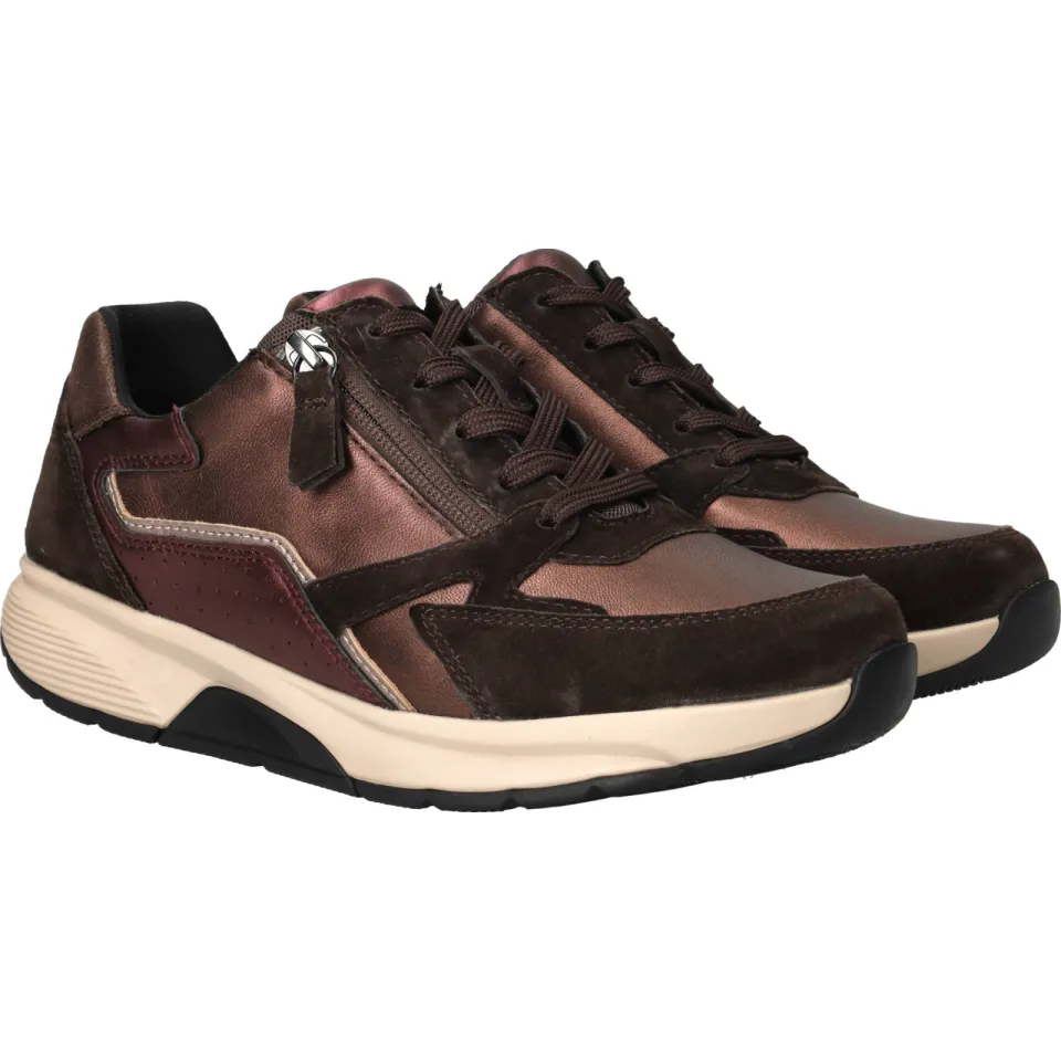Gabor Rollingsoft sneaker donkerbruin, foto 3