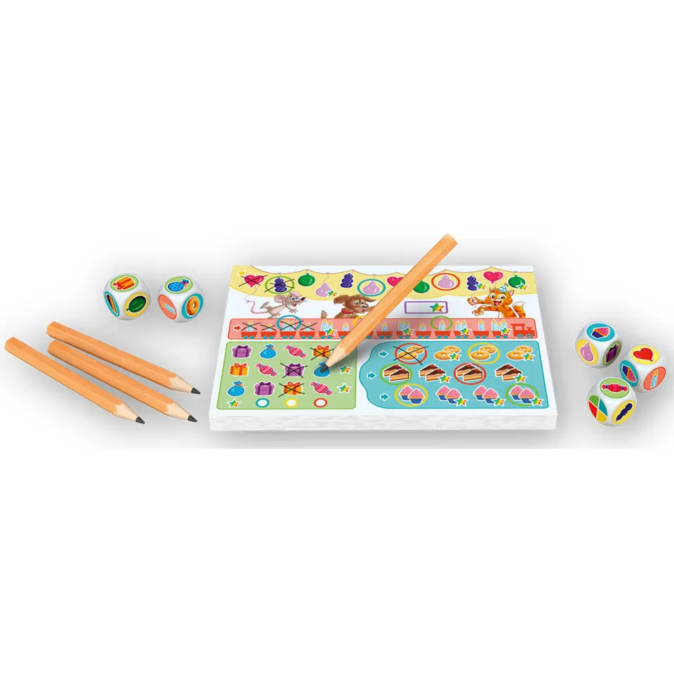 999 Games Clever Junior dobbelspel Blauw