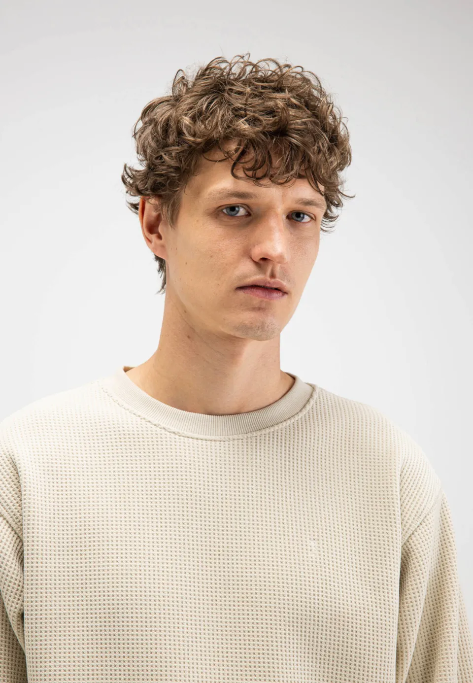 Butcher of Blue regular fit sweater - beige/grijs, foto 6