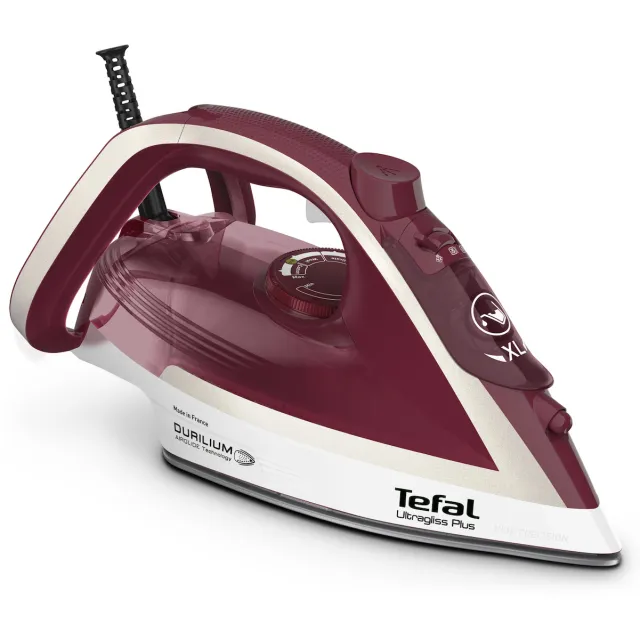 Tefal Ultragliss Plus FV6810 stoomstrijkijzer rood wit-rood