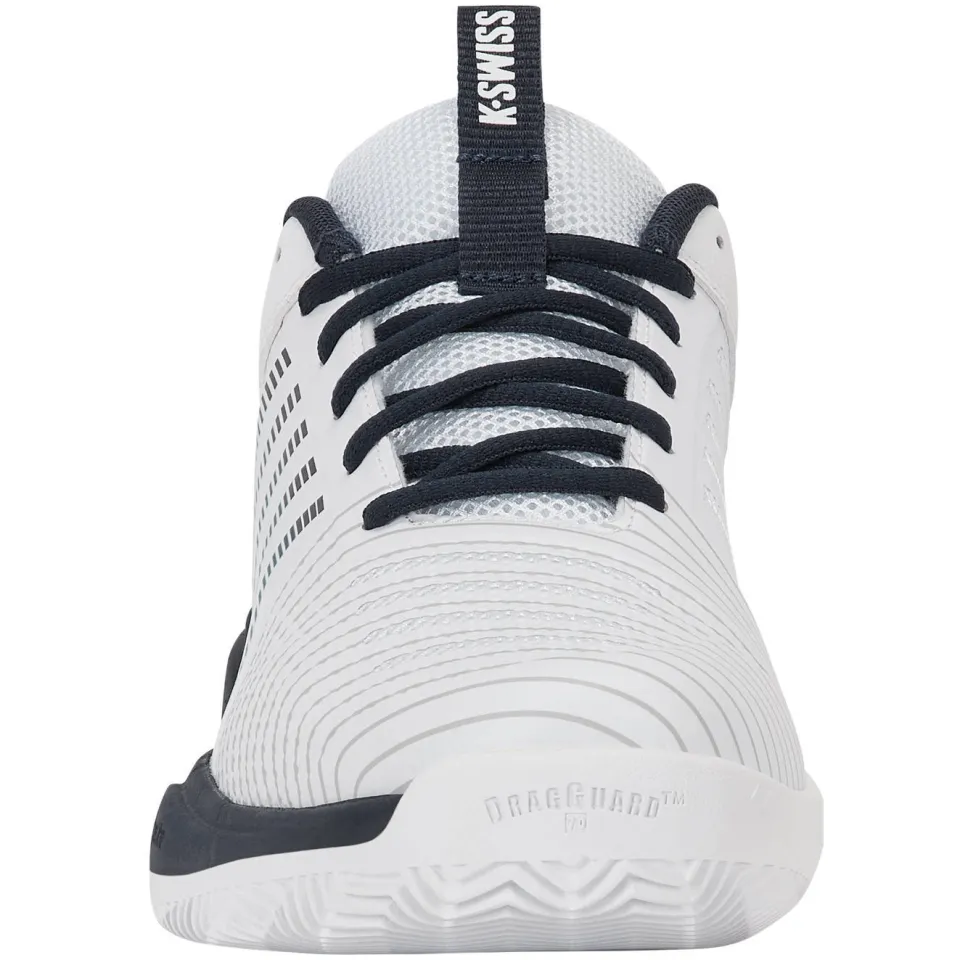 K-Swiss ULTRASHOT LIGHT CLAY mesh tennisschoenen - wit/antraciet, foto 2