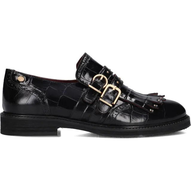 Fred de la Bretoniere Loafers Paris Eros Zwart