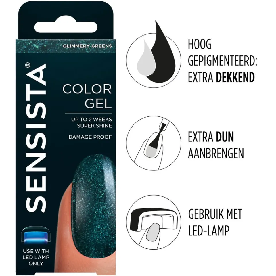 Sensista Color Gel nagellak, foto 3