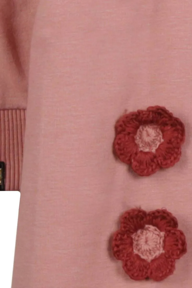 Koko Noko rechtvallende hoodie - roze, foto 8