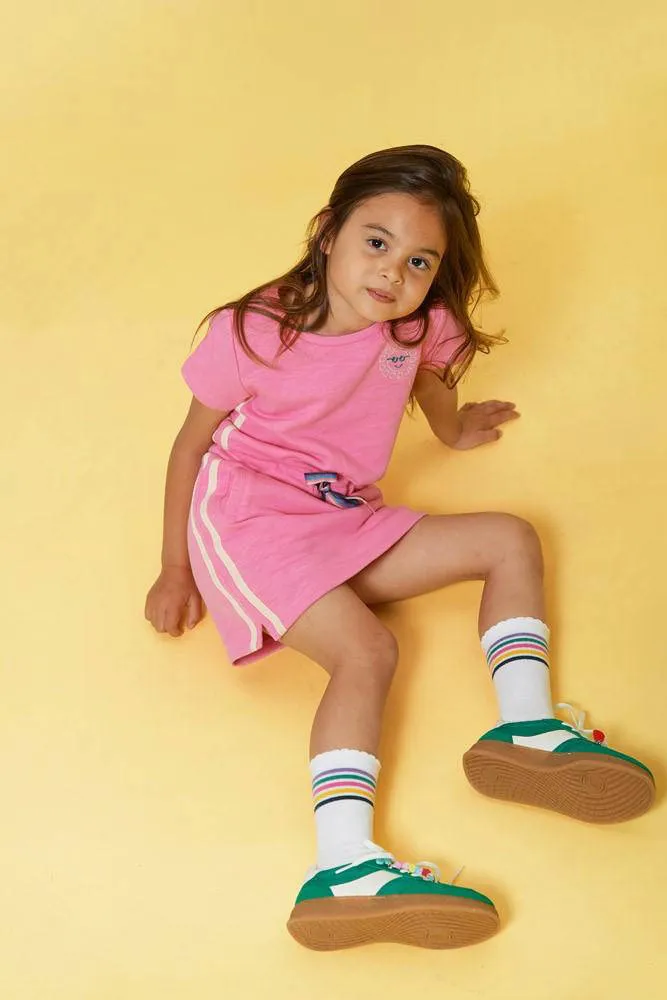 Jubel jurk Rolling into Spring roze, foto 5