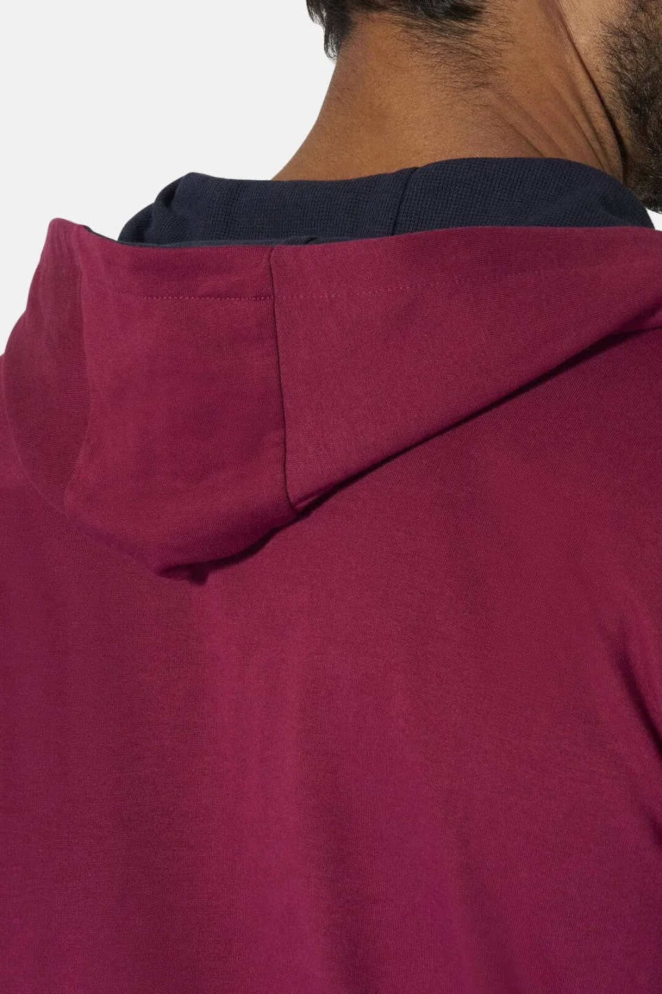 Jan Vanderstorm hoodie Plus Size KORBENKT donkerrood, foto 7