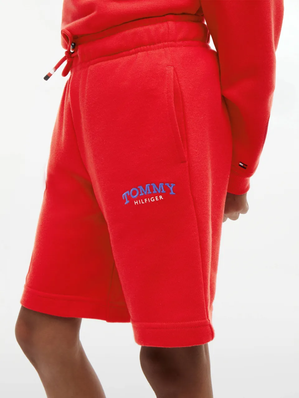 Tommy Hilfiger sweatshort rood, foto 8