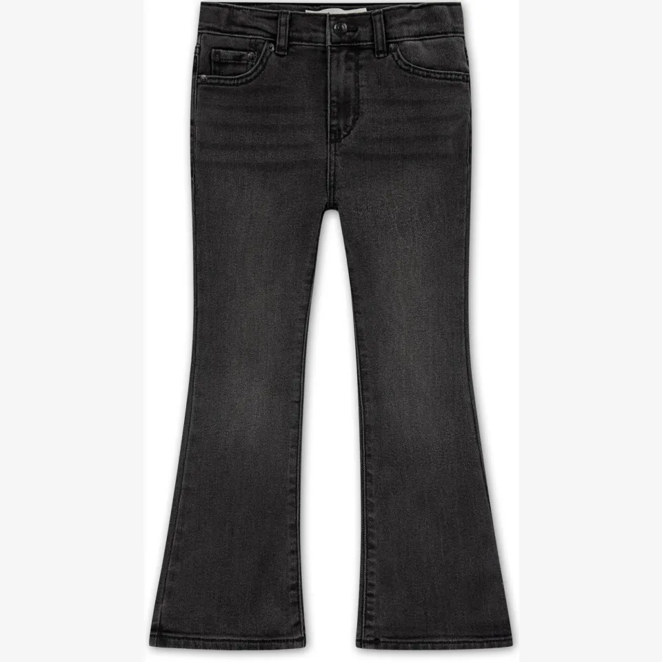 Levi's high waist flared jeans grey denim, foto 2