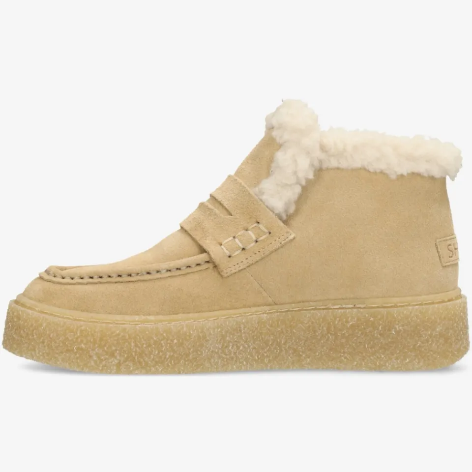 Shabbies Amsterdam SENNA ANNA Ankle boot suede Sand, foto 2