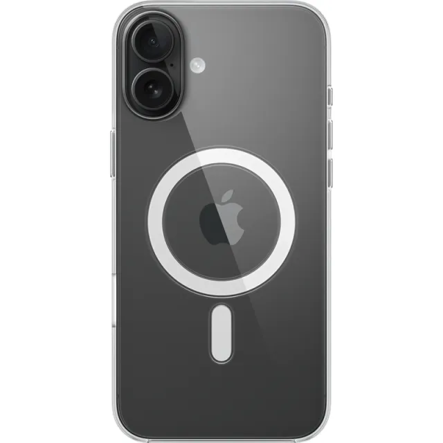 Apple iPhone 16 Plus Back Cover met MagSafe Transparant