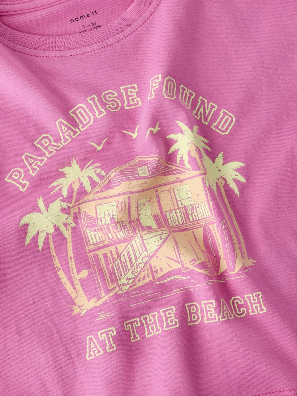 NAME IT T-shirt roze met print, foto 5