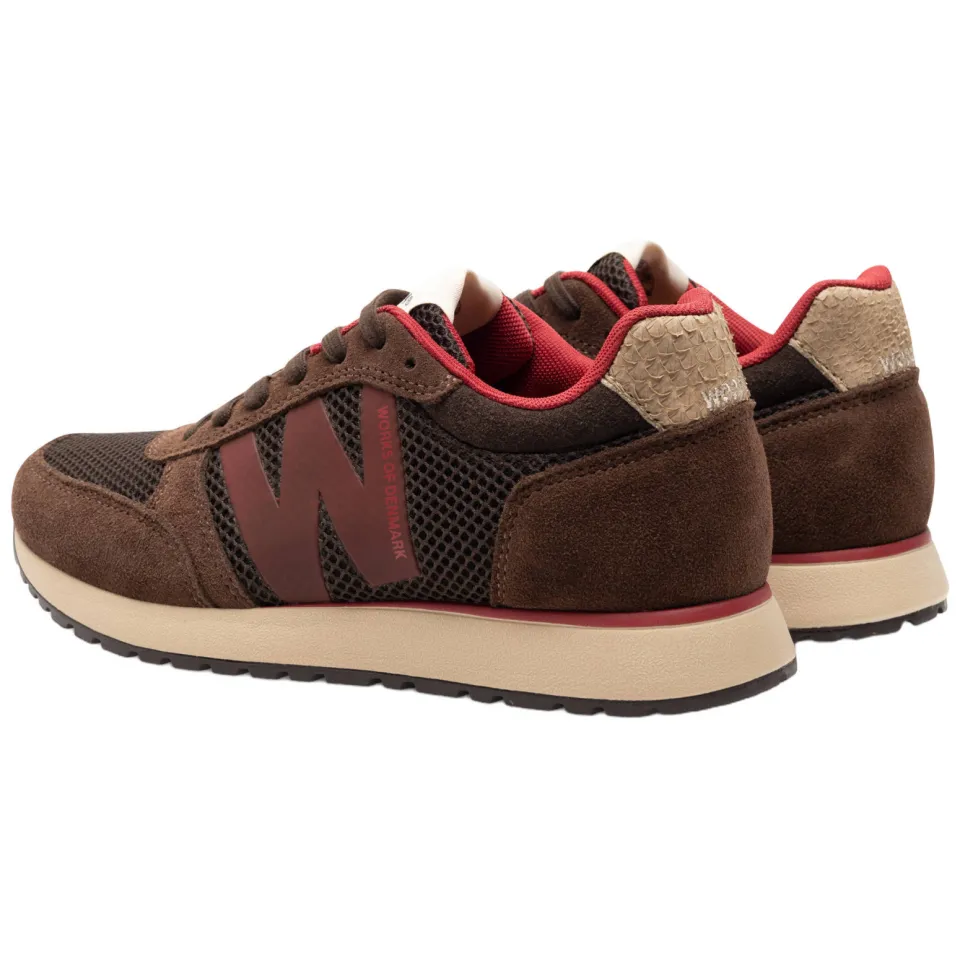 Woden Ronja Icon sneakers bruin, foto 2