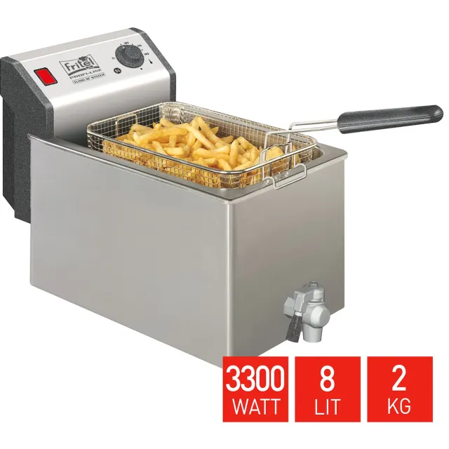 Fritel Profi 4620 Friteuse Zilver