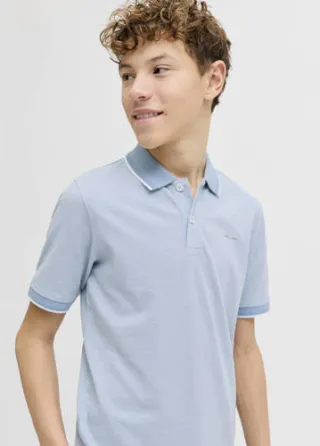 Jack & Jones JUNIOR polo lichtblauw, foto 4