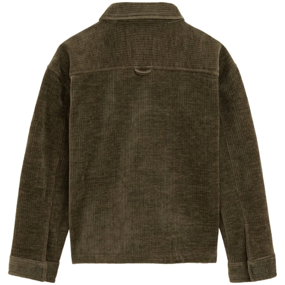 WE Fashion relaxed fit overshirt - groen, foto 4