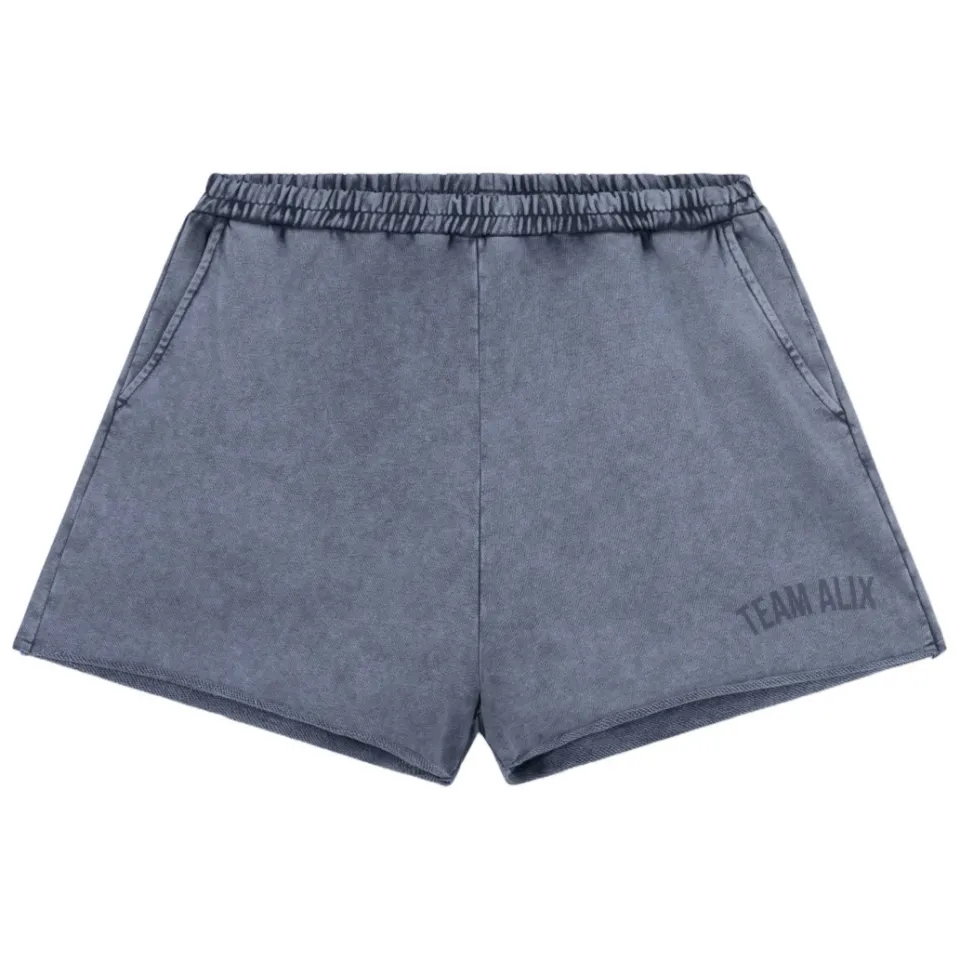 Alix The Label joggingshort grijsblauw, foto 3