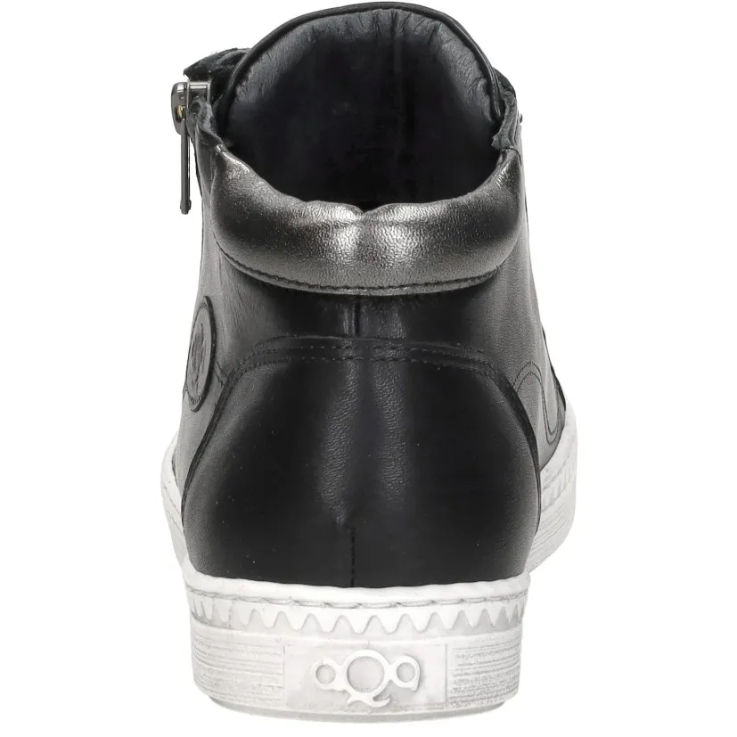 Aqa hoge sneakers zwart, foto 4