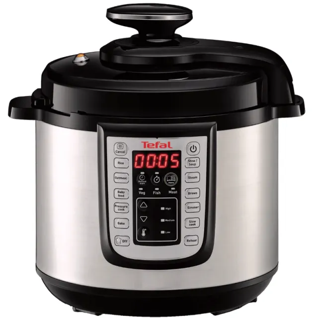 Tefal CY505E All-in-One Slowcooker, Multicooker en Snelkookpan