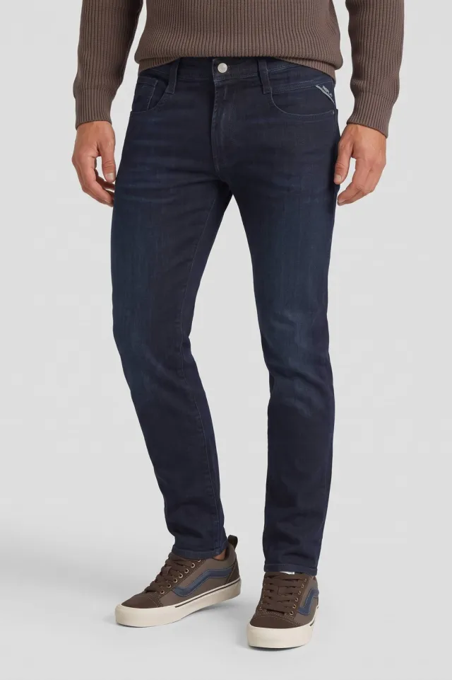 Replay ANBASS slim fit jeans dark blue, foto 4