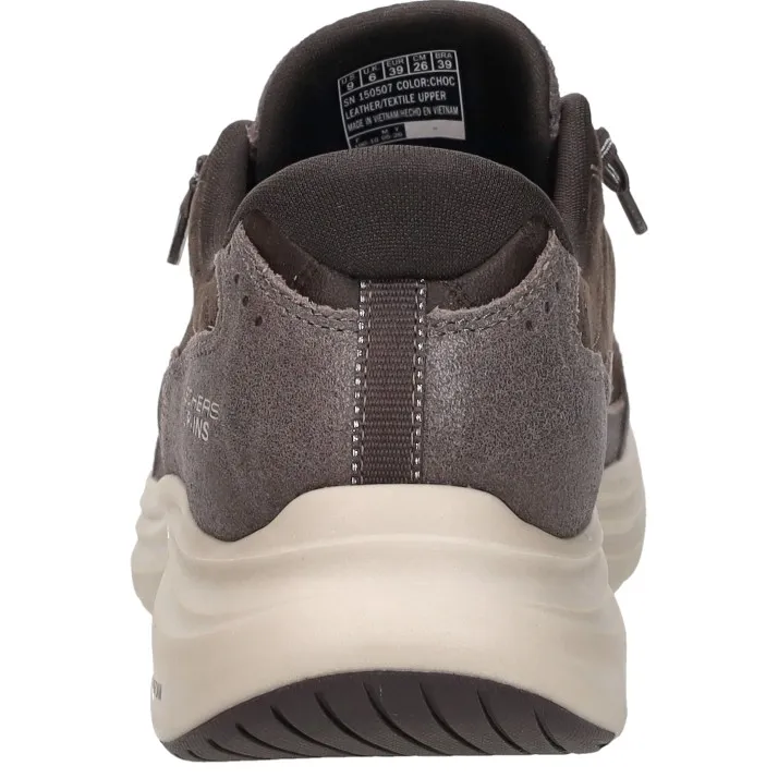 Skechers Slip-ins Contour Foam veterschoenen bruin, foto 6