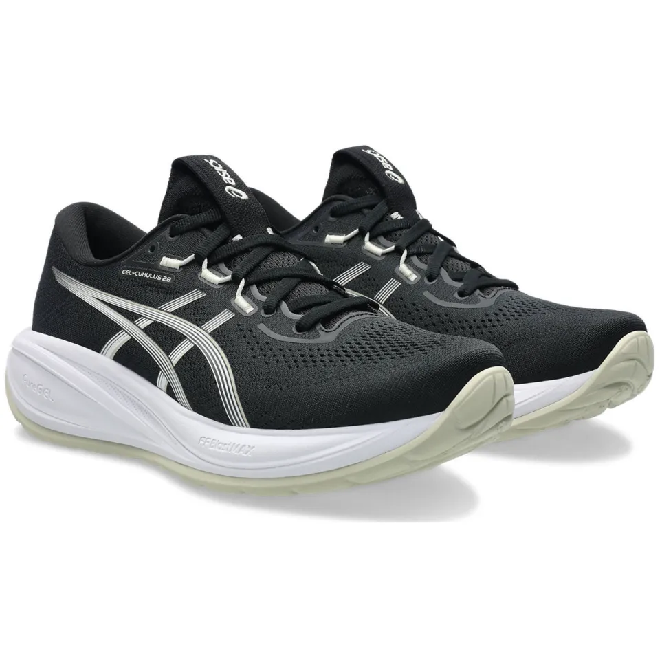 Asics Gel-Cumulus 28 mesh hardloopschoenen - zwart/wit, foto 6