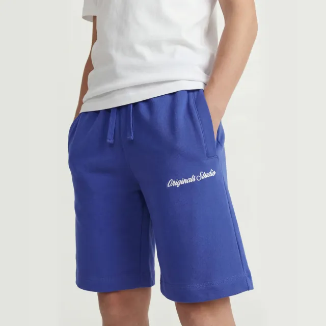 Jack & Jones sweatshort hardblauw, foto 5