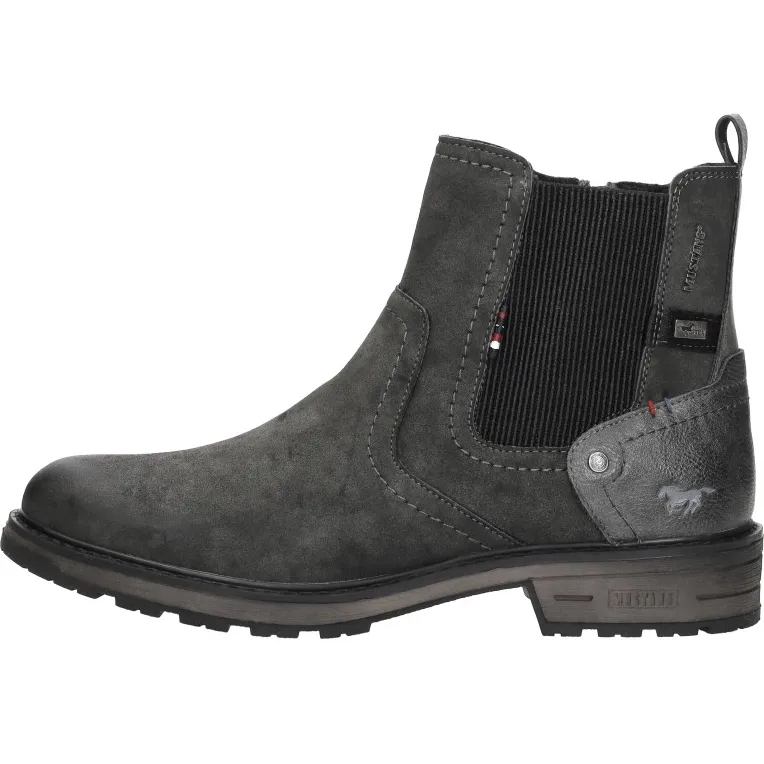Mustang chelsea boots zwart, foto 2