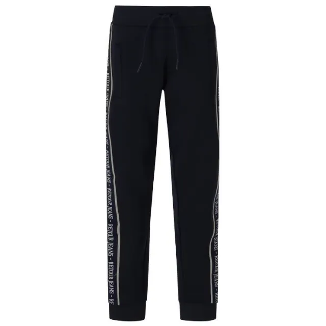 Retour Jeans Borya junior regular fit joggingbroek donkergrijs
