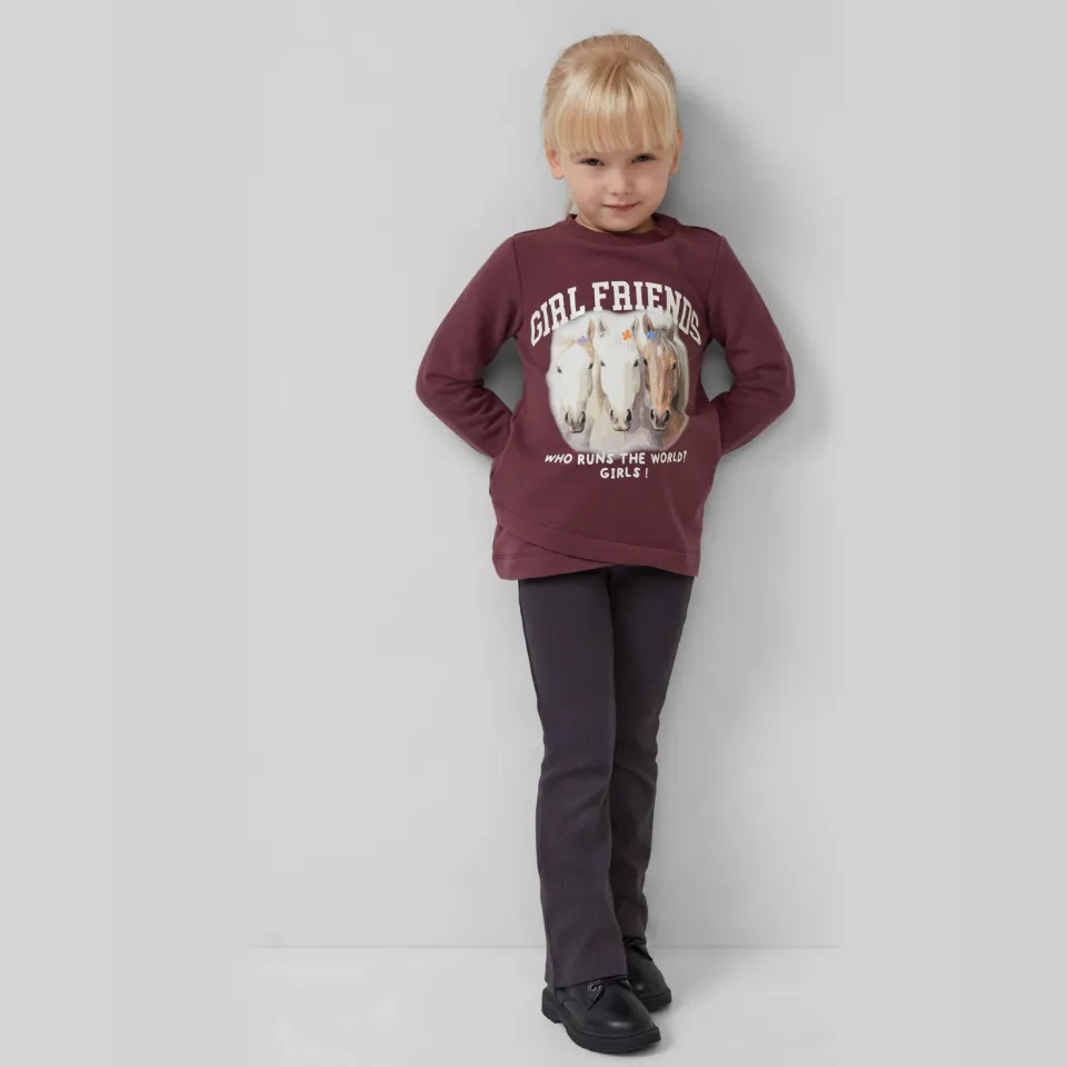 S.Oliver sweater donkerpaars, foto 6