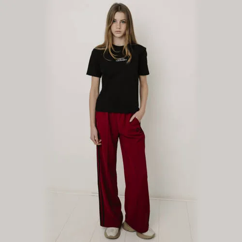 Frankie&Liberty Wonder Pants gestreepte joggingbroek rood, foto 2
