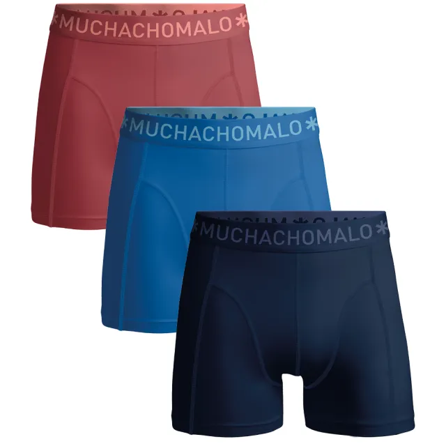 Muchachomalo Heren 3-pack Boxershorts Veelkleurig