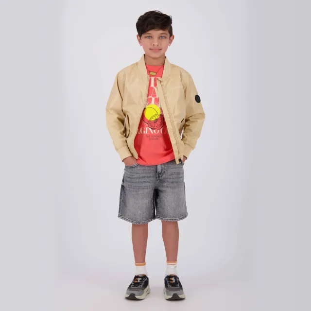 Vingino bomberjack zomer beige