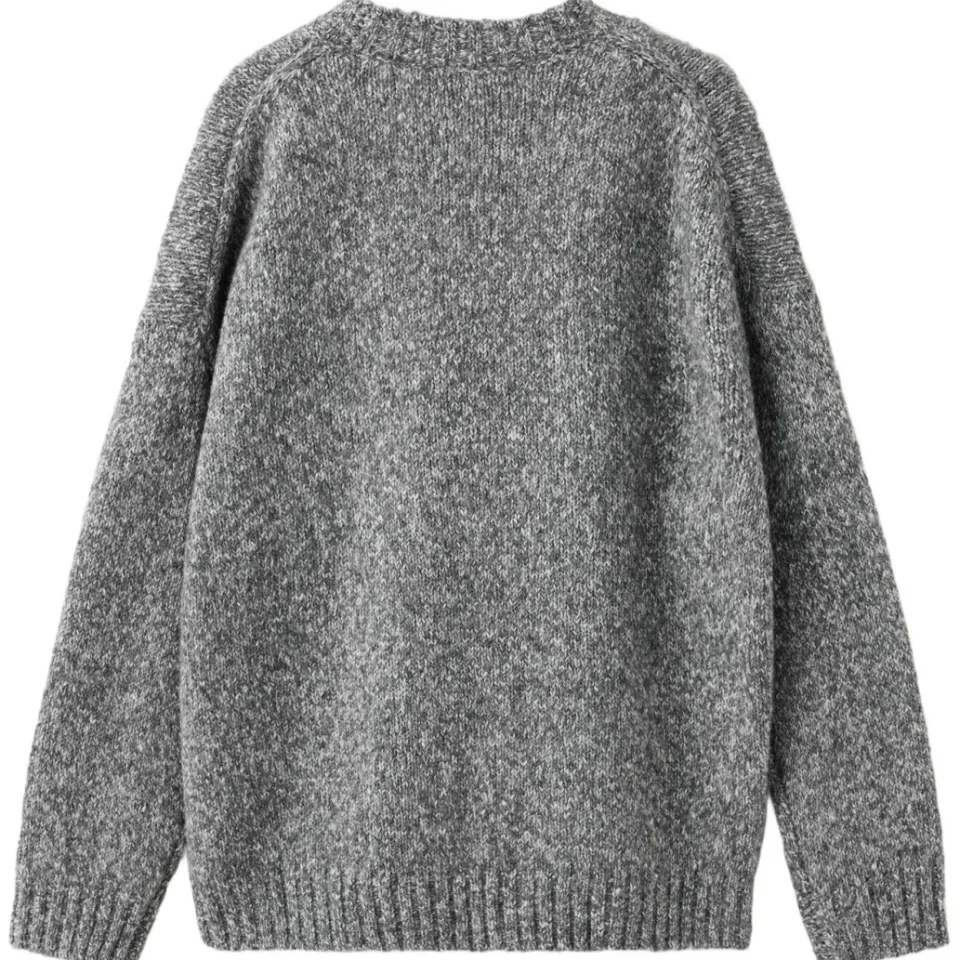 Mango Kids gemêleerde trui - middengrijs, foto 4