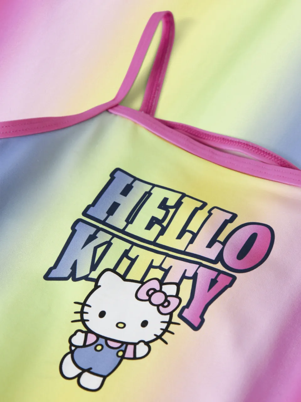 NAME IT Hello Kitty badpak roze/geel/blauw, foto 3
