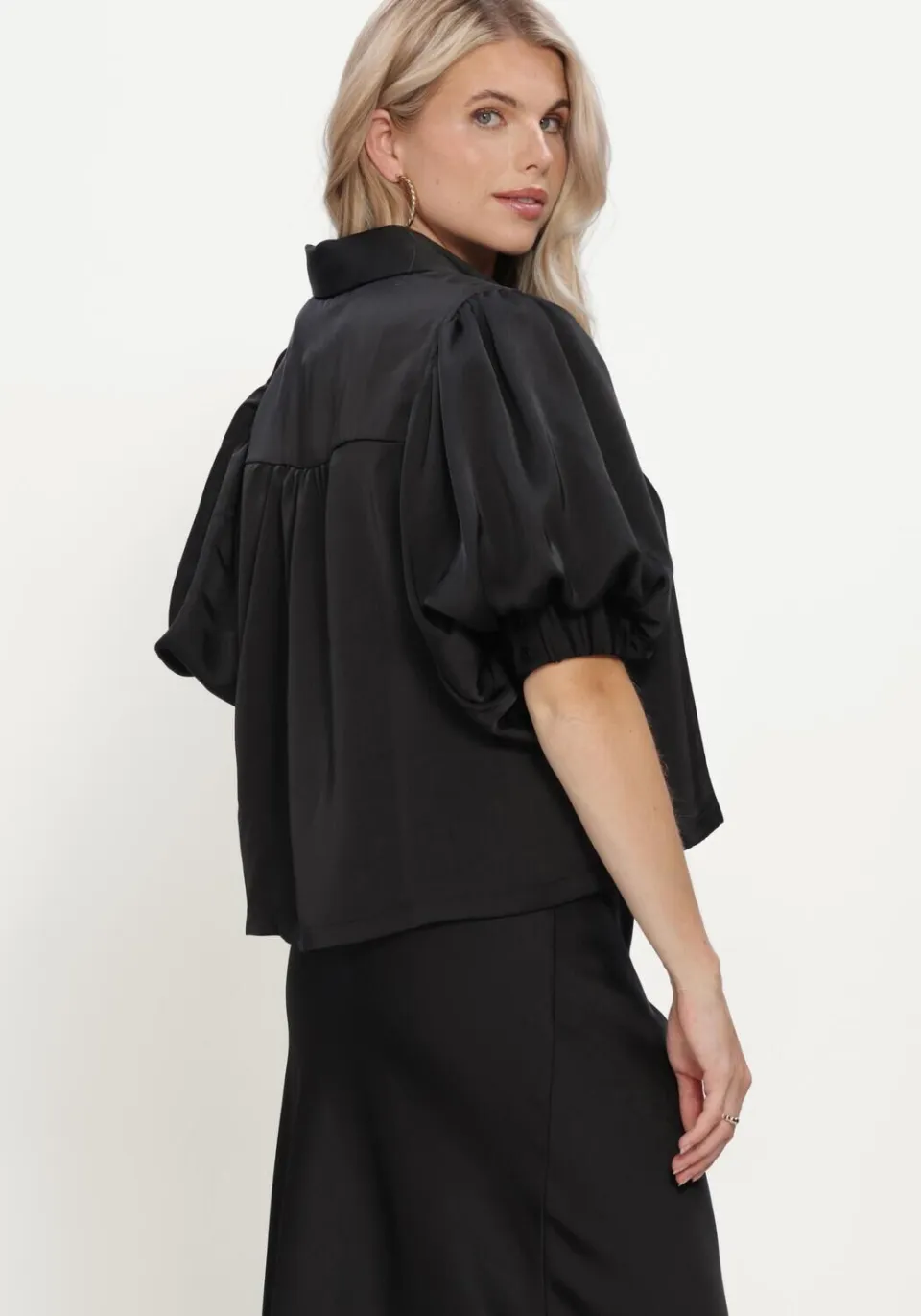 Notre-V Nv-inka blouse zwart, foto 3