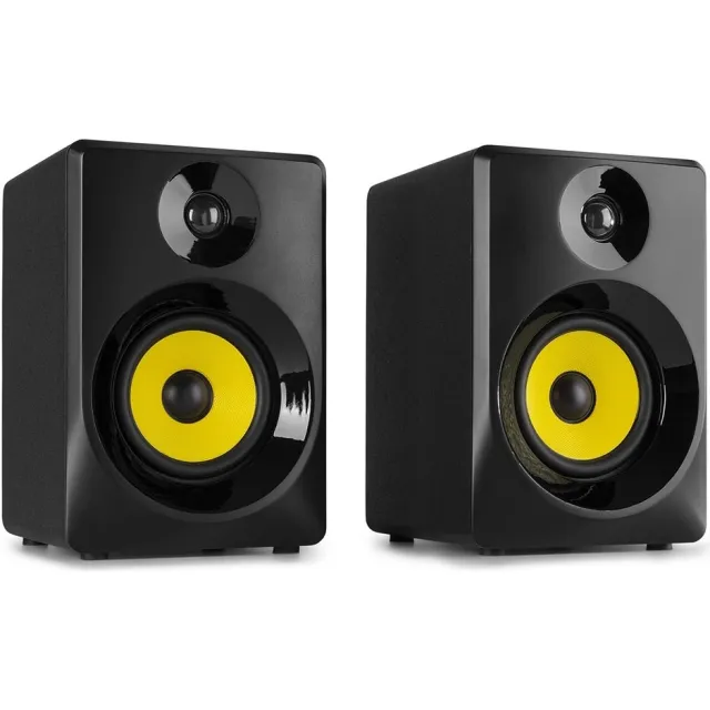 Vonyx SMN50B actieve studiomonitors (2 stuks) zwart