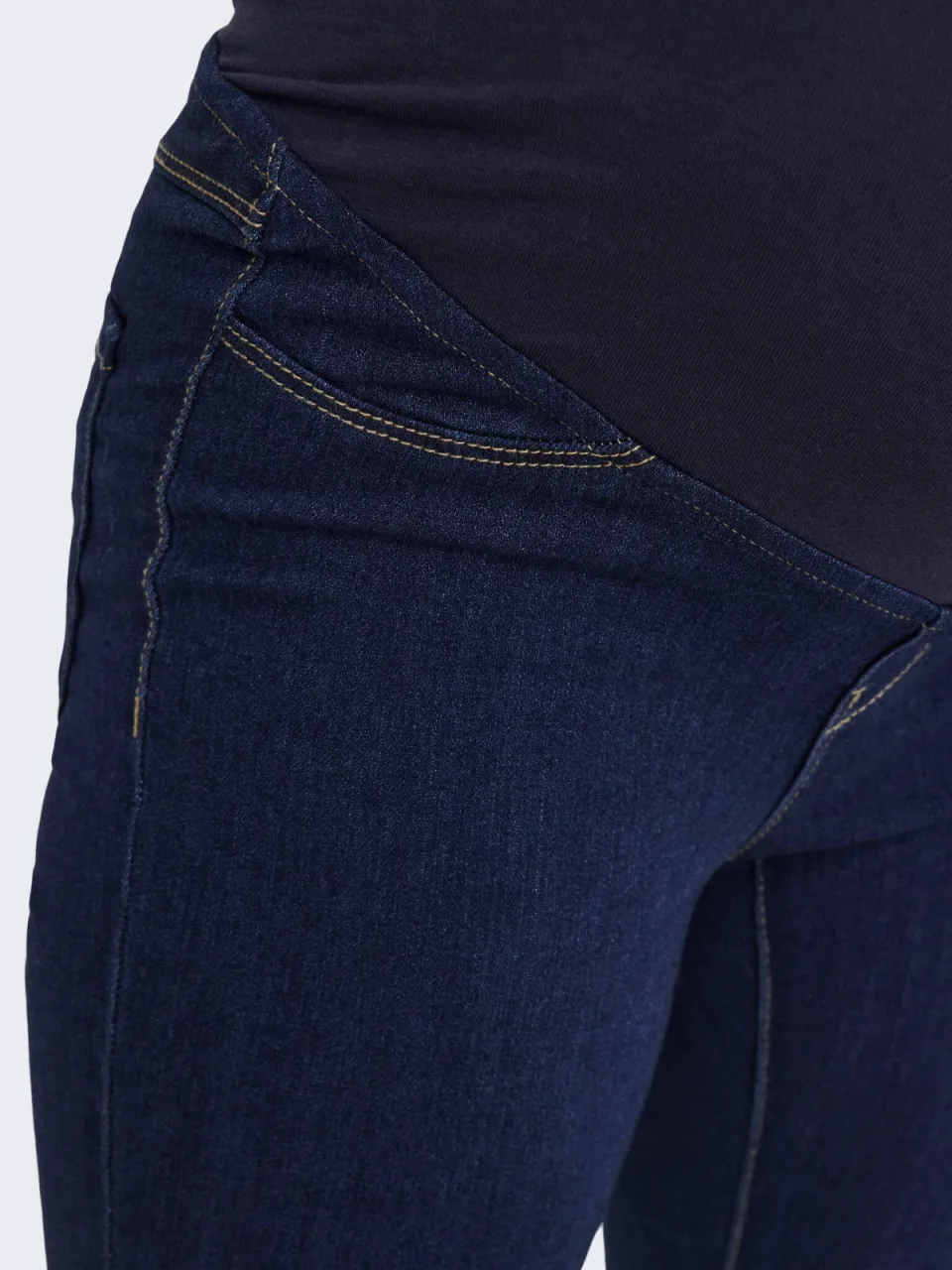 Only MATERNITY skinny jegging OLMRAIN dark blue denim, foto 5