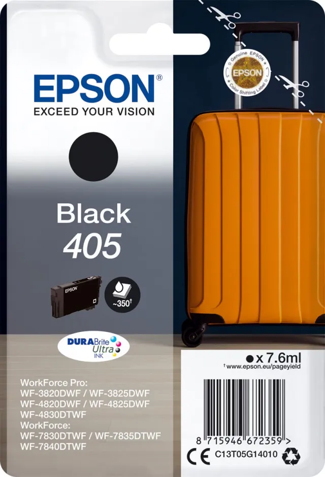 Epson 405 XL inktcartridge geel zwart