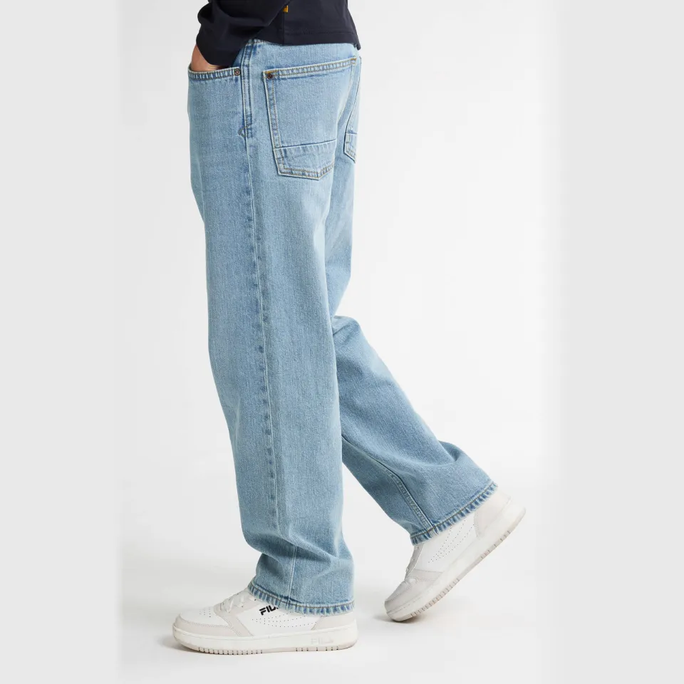 Petrol Industries loose fit jeans light blue denim, foto 5