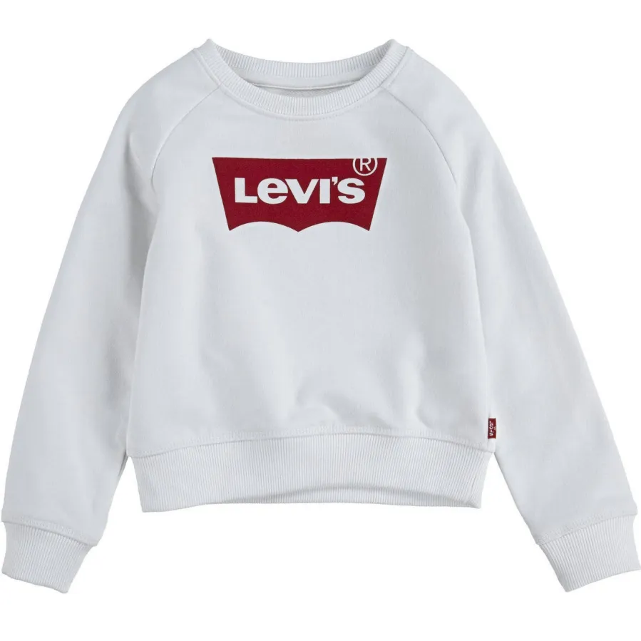 Levi's Kids sweater Key item met logo wit, foto 3