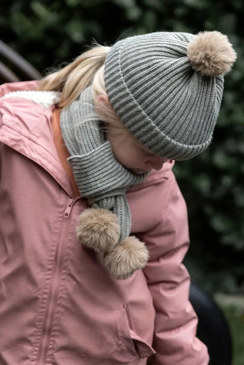 Baby's Only gebreide sjaal Cool offwhite, foto 4