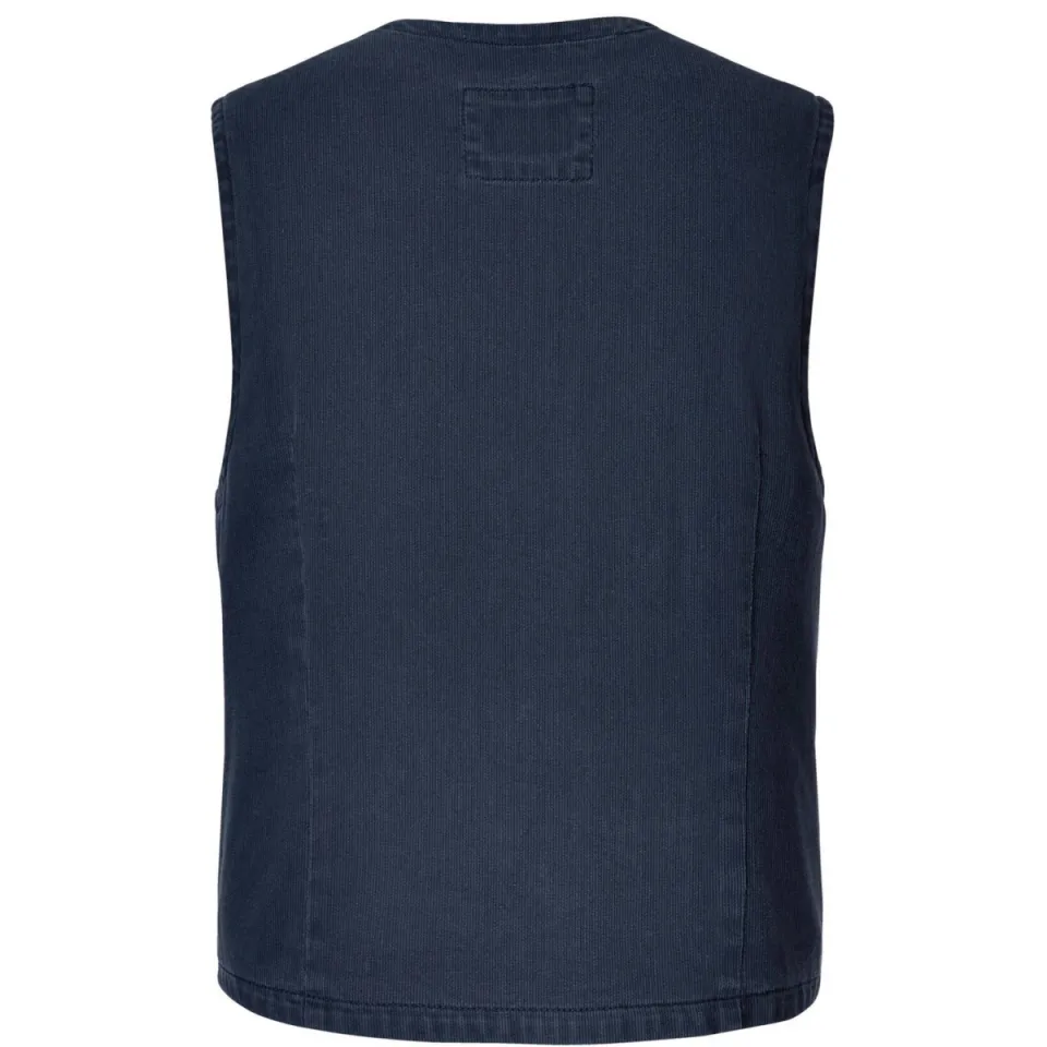 Jan Vanderstorm gilet Plus Size TORELL blauw, foto 3
