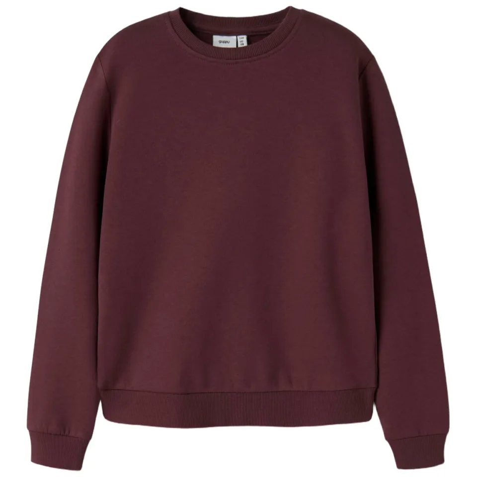 GUPPY MINI sweater met backprint - donkerrood, foto 2