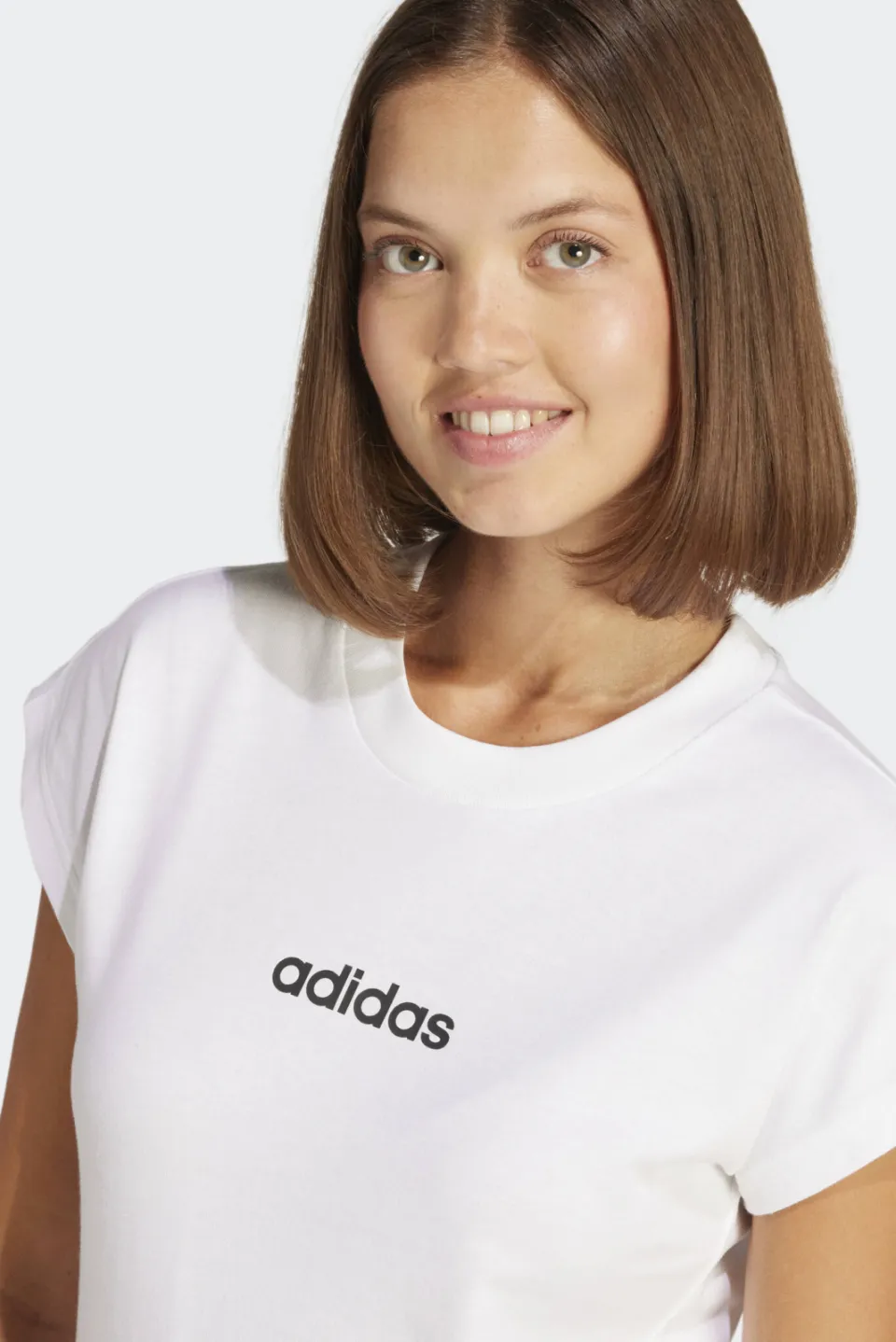 Adidas Sportswear T-shirt LIN SJ wit, foto 6