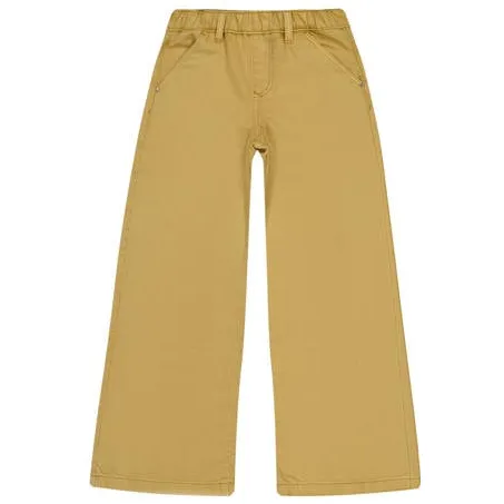 Raizzed Cairo wide leg jeans - geelzand Beige Meisjes Denim Effen