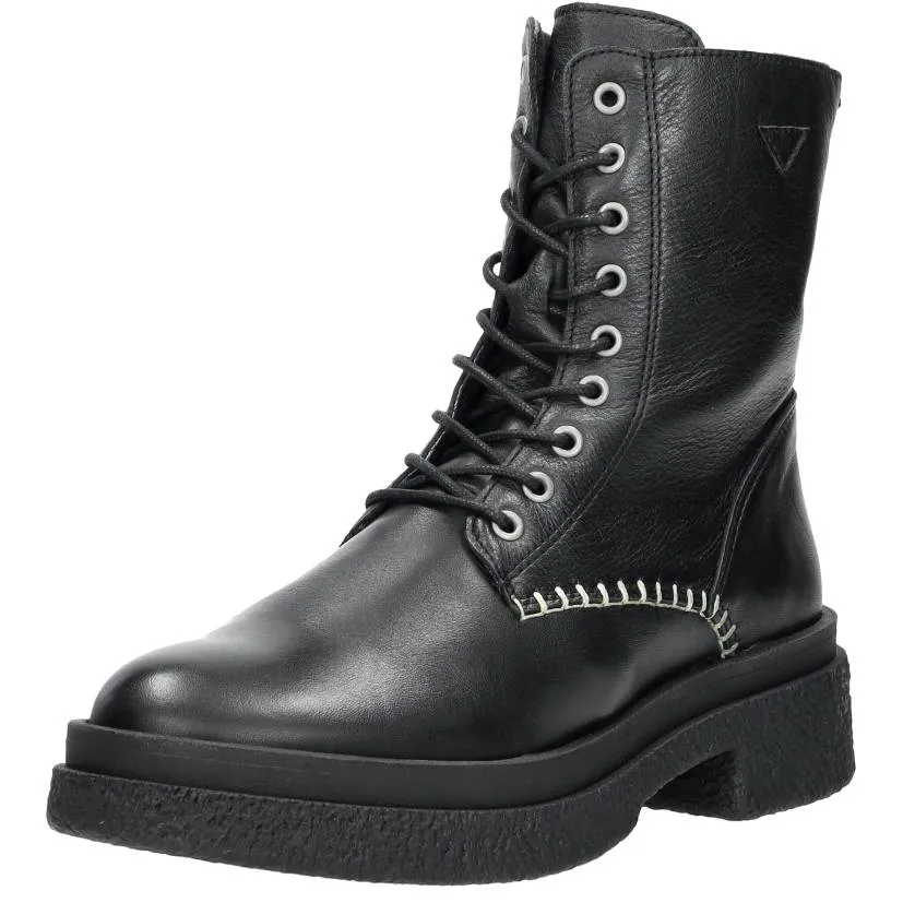 Palpa veterschoenen hoog zwart, foto 3