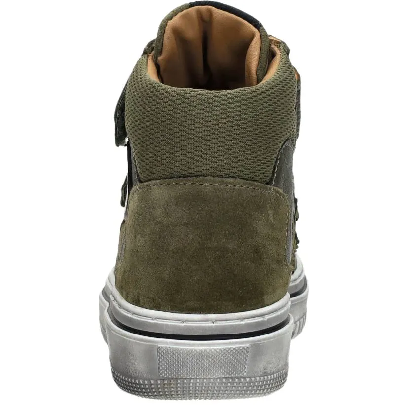 Develab Klittenband Hoog sneakers groen, foto 4