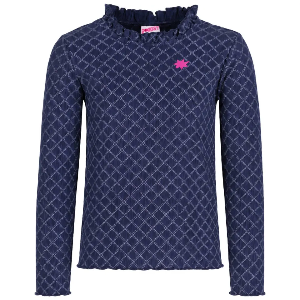 B.Nosy Toya longsleeve donkerblauw, foto 2
